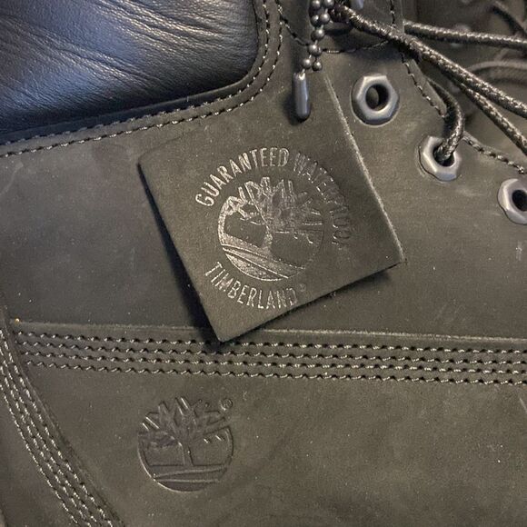 Women's Timberland® Premium 6-Inch Waterproof Boot Black - Picture 8 of 13